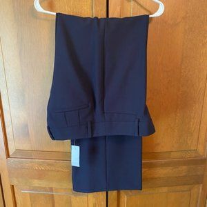 Loft Formal Style Womens High Waisted Pants Trousers in Navy Color Size 4